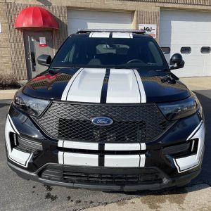 2020 Ford Explorer with Custom Vinyl Wrap