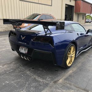 Customized 2019 Chevrolet Corvette C7 Stingray with Paint Protection