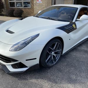 Customized 2014 Ferrari F12 with Paint Protection Firm and Window Tint