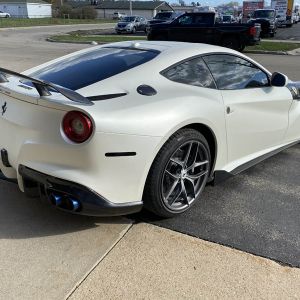 Customized 2014 Ferrari F12 with Paint Protection Firm and Window Tint