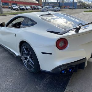 Customized 2014 Ferrari F12 with Paint Protection Firm and Window Tint