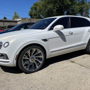 2017 Bentley Bentayga V8 with Paint Protection & Window Tint