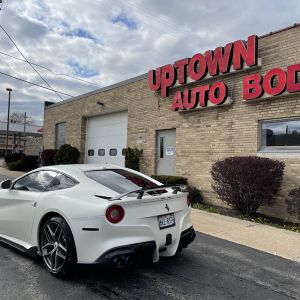 Customized 2014 Ferrari F12 with Paint Protection Firm and Window Tint