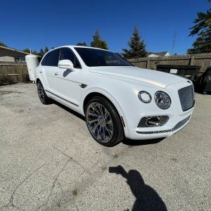 2017 Bentley Bentayga V8 with Paint Protection & Window Tint