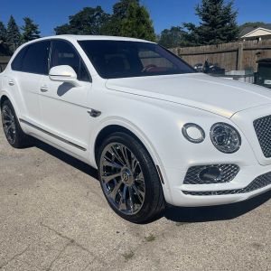 2017 Bentley Bentayga V8 with Paint Protection & Window Tint