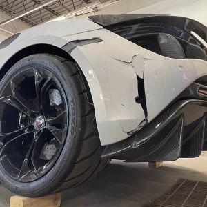 Damage on a 2023 McLaren 720S