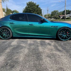 Customized 2023 Maserati Ghibli 334 with Paint Protection Film